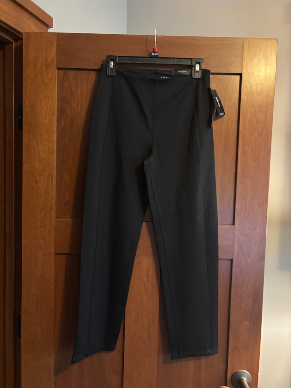 NWT Liverpool Reese Slim Black Pull Up Pants Size 4/27